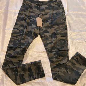 NWT Camouflage Cargo Pants